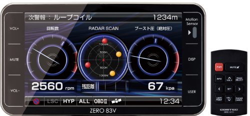 Amazon | コムテック(COMTEC)超高感度GPSレーダー探知機 ZERO 83V